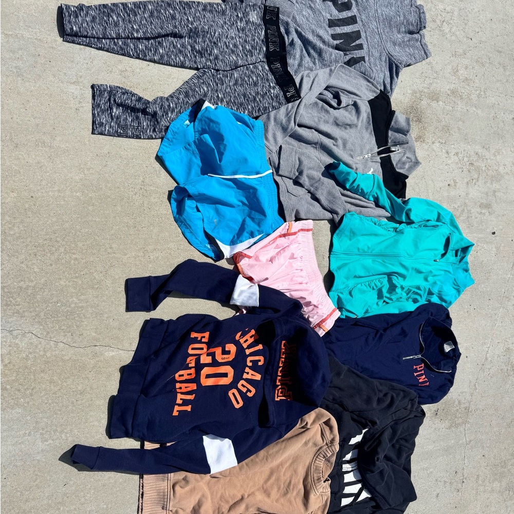 Lot of: PINK Victoria's Secret, Nike, Gap, and Aerie